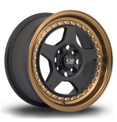 Rota Kyusha 15x7 ET38 FBlackSBronzeLip