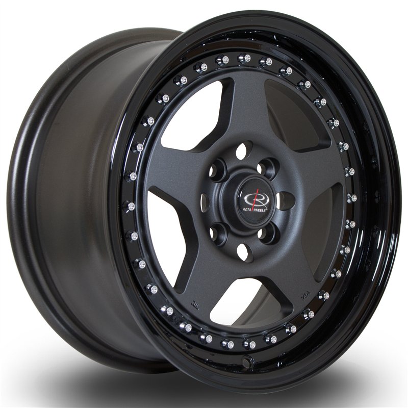 Rota Kyusha 15x7 ET38 FGMBlack