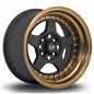 Rota Kyusha 15x8 ET0 FBlackSBronzeLip