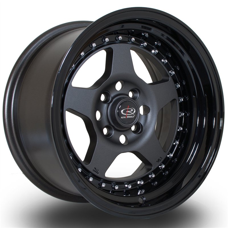 Rota Kyusha 15x8 ET0 FGMBlack