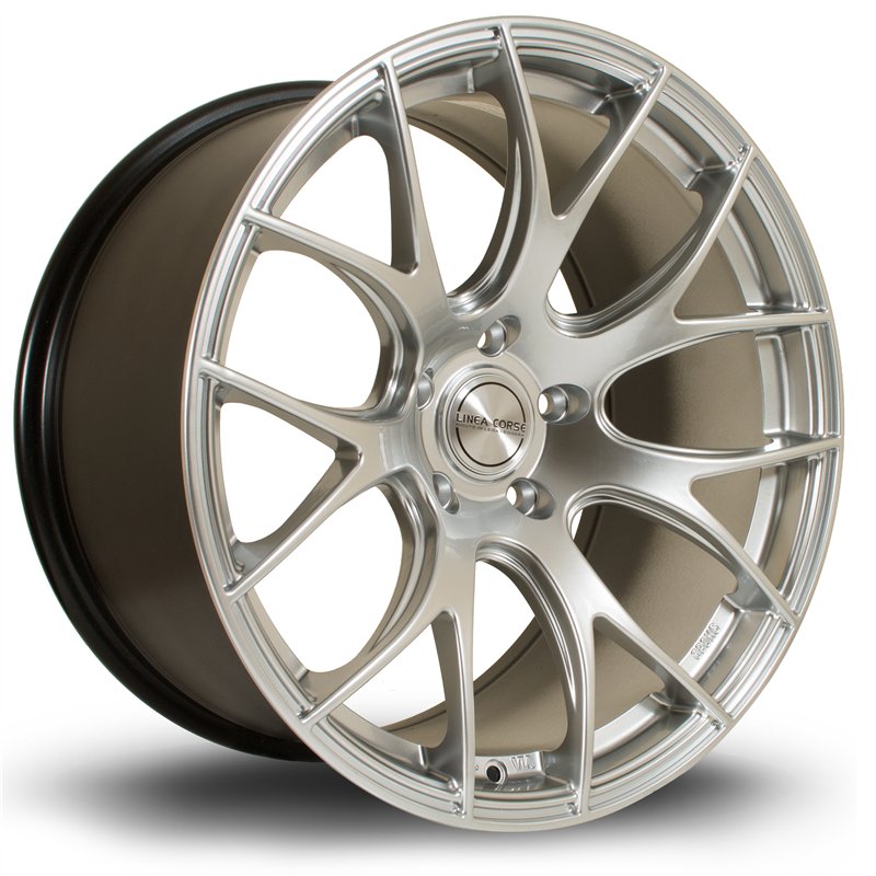Linea Corse LC818 19x10 ET38 HSilver