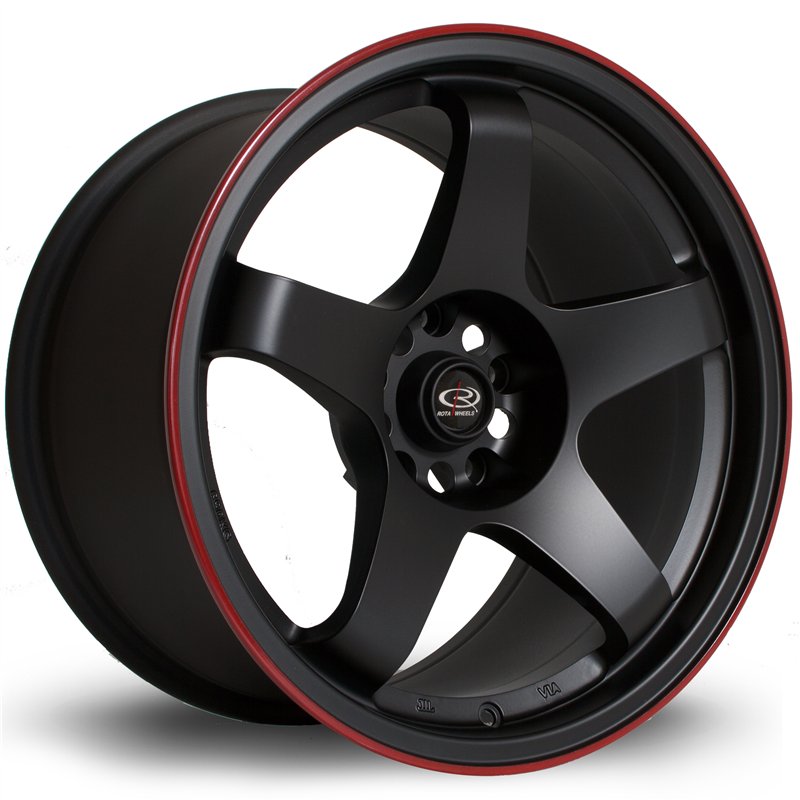 Rota GTR 17x95 ET30 FBlackRLip