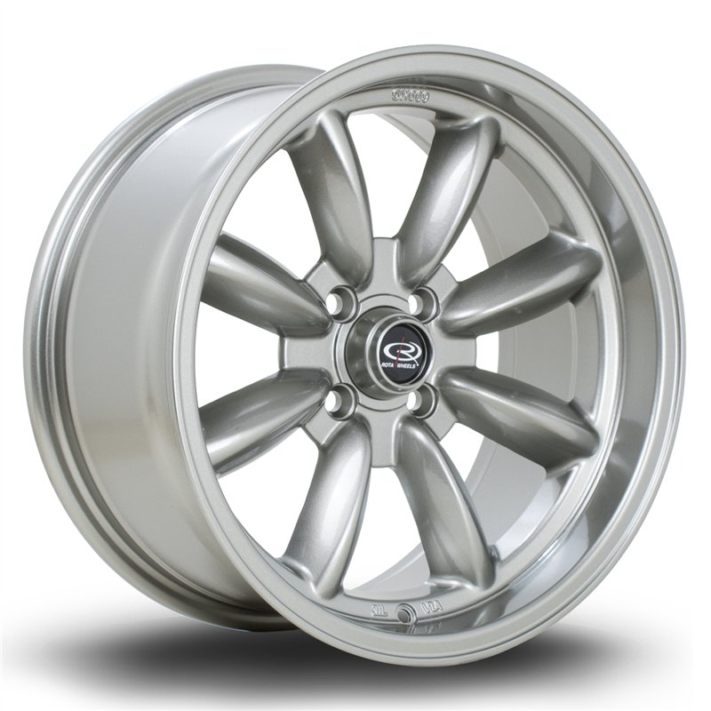 Rota RBR 16x8 ET10 SteelGrey