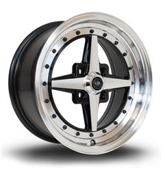 Rota Zero 15x7 ET35 PFBlack