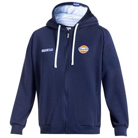 Sparco Sudadera con capucha y cremallera completa | GULF 