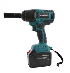 Llave de impacto inalámbrica WEILDER 18V 6Ah — 2 baterías