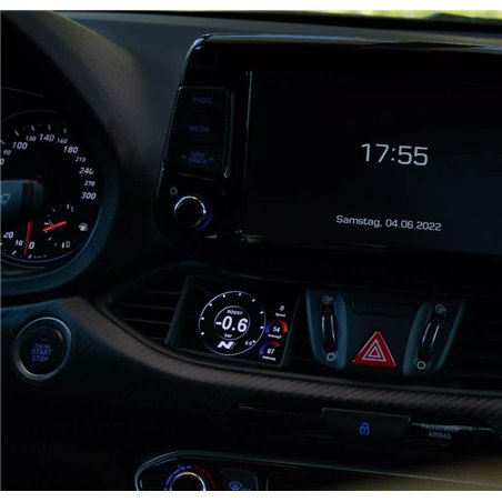 Pantalla de datos para Hyundai i30N 