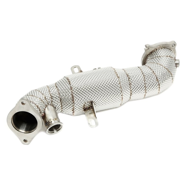 Downpipe con pantalla térmica y catalizador para Alfa Romeo Giulia 2.0l Turbo Tipo 952 / Stelvio 2.0l Turbo Q4 Tipo 949