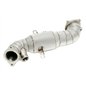Downpipe con pantalla térmica y catalizador para Alfa Romeo Giulia 2.0l Turbo Tipo 952 / Stelvio 2.0l Turbo Q4 Tipo 949