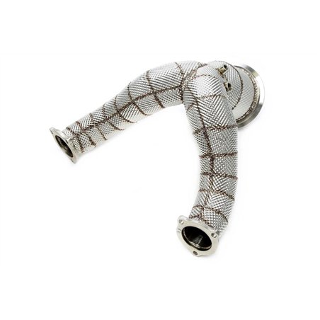 Downpipe con pantalla térmica sin catalizador para Audi A4-S4, A5-S5 Tipo W8-B9