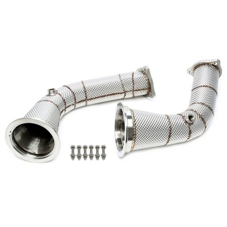 Downpipe con pantalla térmica para Audi A4-RS4, A5-RS5 Tipo B9