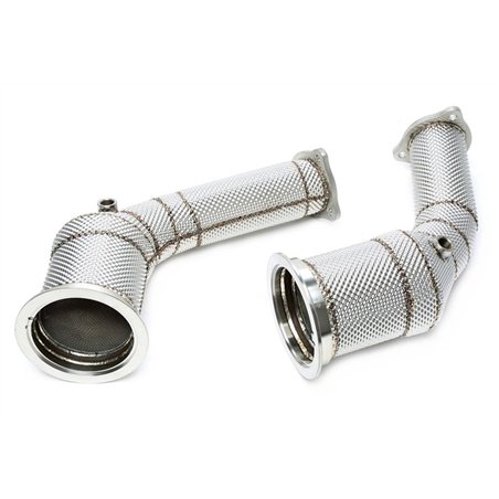 Downpipe con pantalla térmica y catalizador para Audi A4-RS4, A5-RS5 Tipo B9