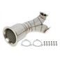 Downpipe con pantalla térmica y catalizador para Audi SQ5 3.0l TFSI V6 Turbo Tipo FY_