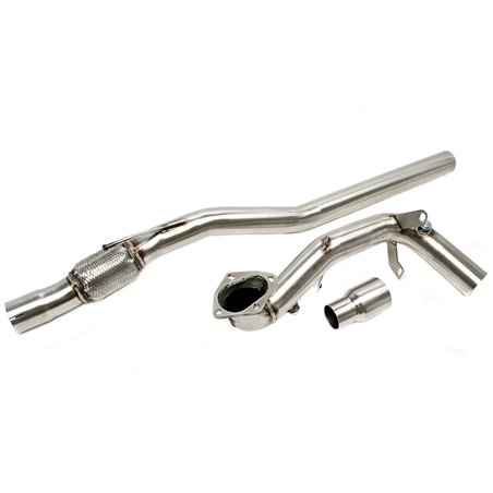 Downpipe con tubo flexible para Audi A1 Tipo 8X / Seat Ibiza Tipo 6J / Skoda Fabia Tipo 5J / VW Polo Tipo 6R