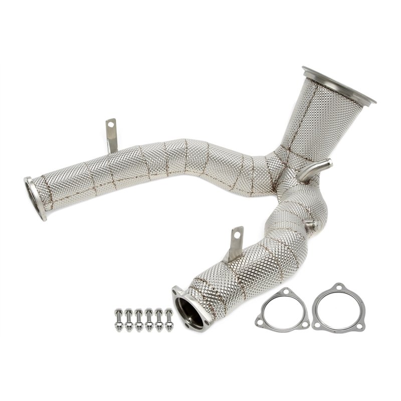 Downpipe sin catalizador con pantalla térmica para Audi A6 (C8), A7 Sporback (4KA) 3.0l TFSI