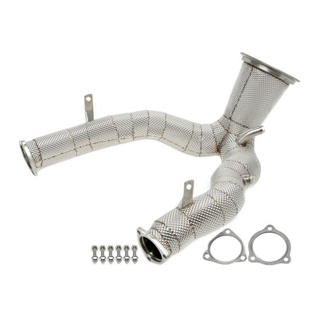 Downpipe sin catalizador con pantalla térmica para Audi A6 (C8), A7 Sporback (4KA) 3.0l TFSI