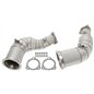 Downpipe con catalizador con pantalla térmica y filtro de partículas de gasolina (OPF) para Audi A4-RS4 (B9 Facelift), A5-RS5 (F