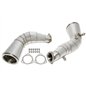 Downpipe sin catalizador con pantalla térmica y filtro de partículas de gasolina (OPF) para Audi A6-RS6 (C8), A7-RS7 (4KA)