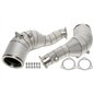Downpipe con catalizador con pantalla térmica y filtro de partículas de gasolina (OPF) para Audi A6-RS6 (C8), A7-RS7 (4KA)