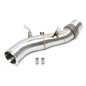 Downpipe sin catalizador con tubo flexible para BMW Serie 5 F10/11/07, X5 E70, X6 E71 - 535i/Xi - Código de motor N55