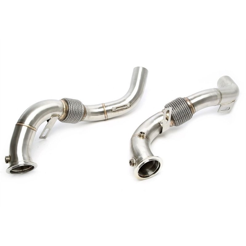 Downpipe sin catalizador con tubo flexible para BMW X5er Tipo F15/F85, X6er F16/F86 - N63+S63 motores