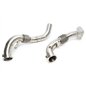 Downpipe sin catalizador con tubo flexible para BMW X5er Tipo F15/F85, X6er F16/F86 - N63+S63 motores