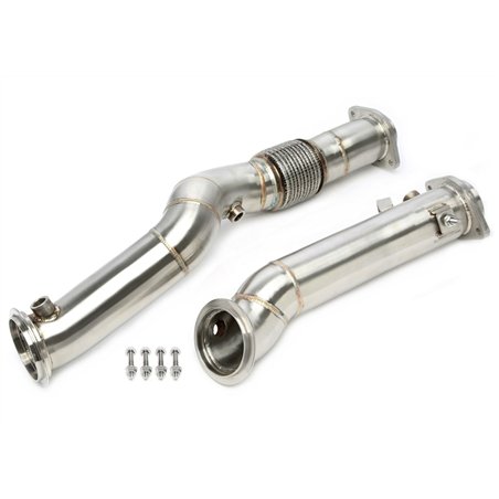 Downpipe sin catalizador con tubo flexible para BMW Serie 2 M2 Tipo G87, Serie 3 M3 Tipo G80, Serie 4 M4 Tipo G82 - Código de mo