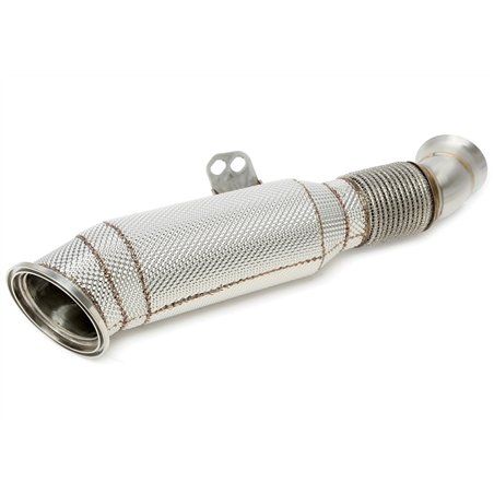 Downpipe con pantalla térmica y catalizador para BMW X3 Tipo G01, X4 Tipo G02, X5 Tipo G05, X6 Tipo G06, X7 Tipo G07 - Código de