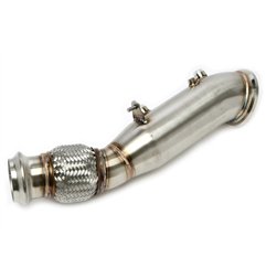 Downpipe sin catalizador con tubo flexible para BMW Serie 1 F20/F21, Serie 2 F22/F23, Serie 3 F30/F31/F34, Serie 4 F32/F33/F36,S
