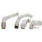 Downpipe con pantalla térmica y catalizador para BMW Serie 5 M5 Tipo F90, Serie 8 M8 Tipo F91/F92/F93 - Código de motor S63M
