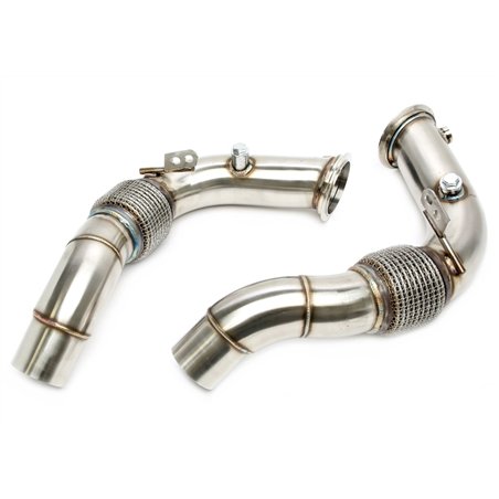 Downpipe sin catalizador con tubo flexible para BMW Serie 5 M5 Tipo F10, Serie 6 M6 Tipo F12/F13/F06 - Código de motor S63 B44