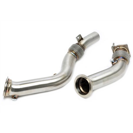 Downpipe sin catalizador con tubo flexible para BMW Serie 2 M2 Tipo F87, Serie 3 M3 Tipo F80, Serie 4 M4 Tipo F82, F83 - Código 