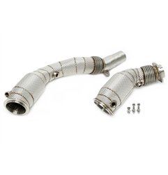 Downpipe con pantalla térmica y catalizador para BMW Serie 2 M2 Tipo F87, Serie 3 M3 Tipo F80, Serie 4 M4 Tipo F82, F83 - Código