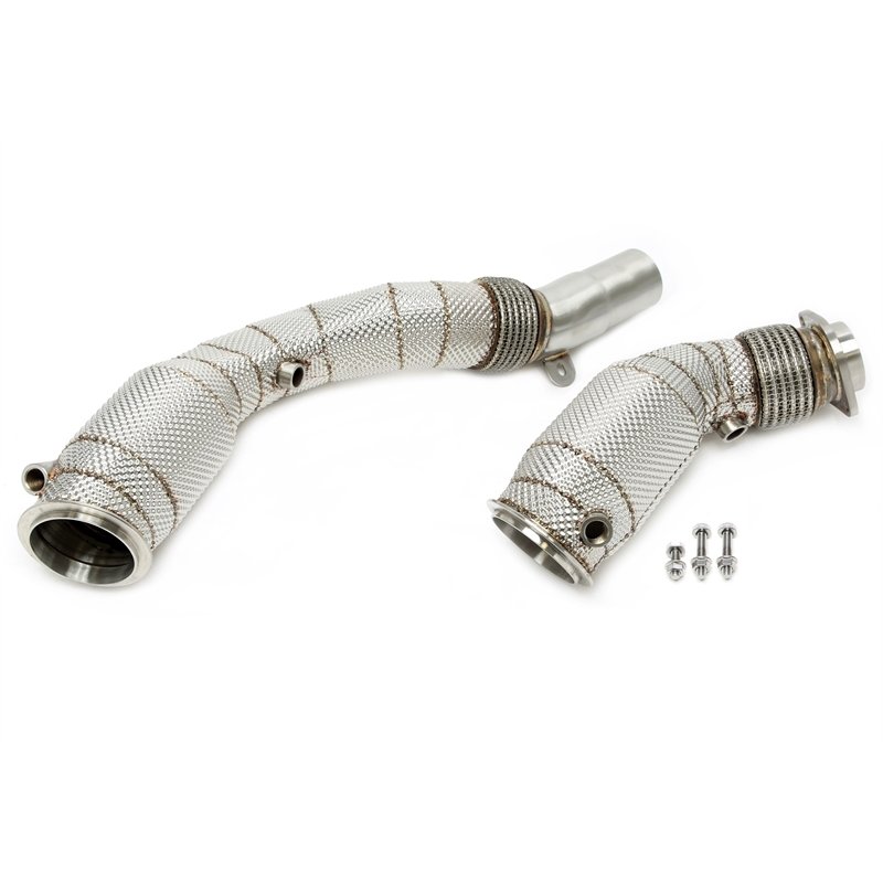 Downpipe con pantalla térmica y catalizador para BMW Serie 2 M2 Tipo F87, Serie 3 M3 Tipo F80, Serie 4 M4 Tipo F82, F83 - Código