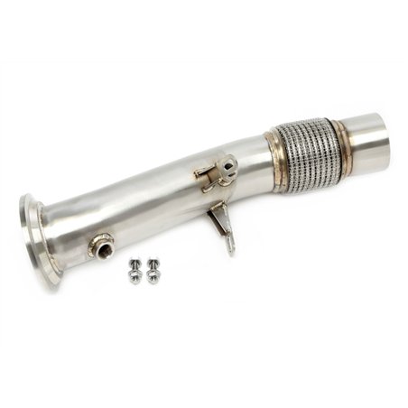 Downpipe sin catalizador con tubo flexible para BMW Serie 1 Tipo F20, F21, Serie 2 Tipo F22, F23, Serie 3 Tipo F30, F31, F34, G2