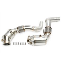 Downpipe sin catalizador con tubo flexible para BMW Serie 5 Tipo G30,G30N, Serie 7 Tipo G11N, Serie 8 Tipo G14/G15/G16, X5 Tipo 