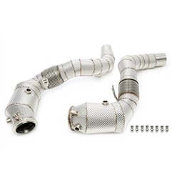 Downpipe con catalizador y tubo flexible para BMW Serie 5 F07,F10,F11, Serie 6 Tipo F12,F13,F06, Serie 7 Tipo F01,02,F03, X5 Tip