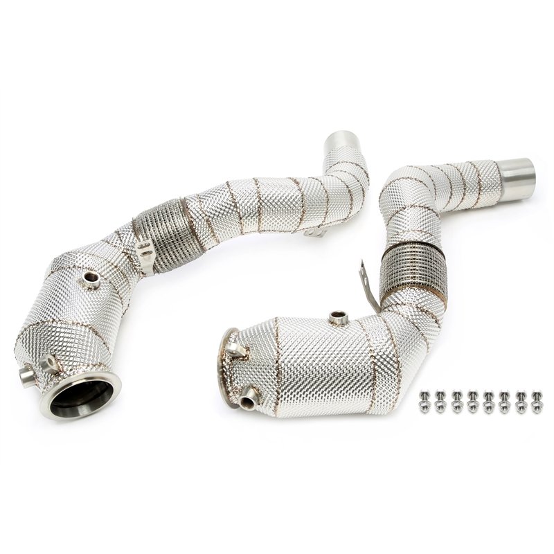 Downpipe con catalizador y tubo flexible para BMW Serie 5 F07,F10,F11, Serie 6 Tipo F12,F13,F06, Serie 7 Tipo F01,02,F03, X5 Tip