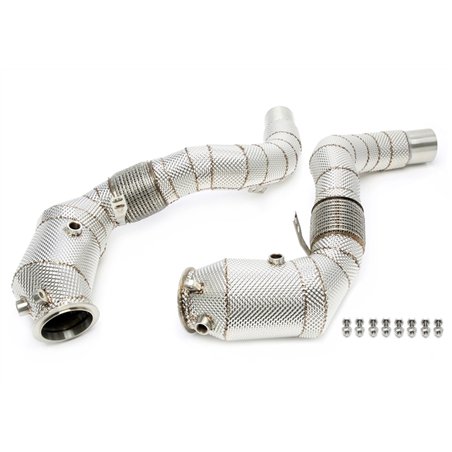 Downpipe con catalizador y tubo flexible para BMW Serie 5 F07,F10,F11, Serie 6 Tipo F12,F13,F06, Serie 7 Tipo F01,02,F03, X5 Tip