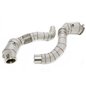 Downpipe con pantalla térmica y catalizador para BMW Serie 5 Tipo G30,G30N, Serie 7 Tipo G11N/G12N, Serie 8 Tipo G14/G15/G16, X5