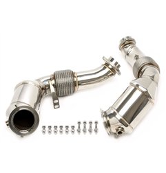 Downpipe sin catalizador con tubo flexible para BMW Serie 5 Tipo F07,F10,F11, Serie 6 Tipo F12,F13,F14, Serie 7 Tipo F01,F02,F03