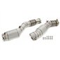 Downpipe con pantalla térmica y catalizador para BMW X3er M modelos Tipo F97, X4er M modelos Tipo F98 - Código de motor S58