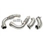 Downpipe sin catalizador con tubo flexible para BMW X5M (G05), X6M (G06) - modelos con Código de motor S68