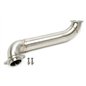 Downpipe / Zwischenrohr para el 4-6 cilindros para BMW Serie 2 M2 Tipo G87, Serie 3 M3 Tipo G80, Serie 4 M4 Tipo G82 - Código de