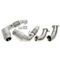 Downpipe con catalizador y pantalla térmica para BMW X5M (G05), X6M (G06) - modelos con Código de motor S68