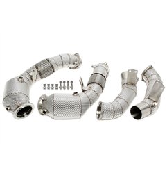 Downpipe con catalizador y Hitzschild+filtro de partículas de gasolina (OPF) para BMW Serie 5 (G30), Serie 8 (G14, G15, G16)