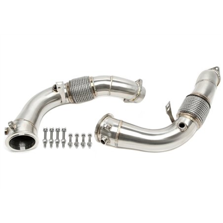 Downpipe sin catalizador con tubo flexible para BMW Serie 7 (G70), X5/X6/X7 Serie (G05, G06, G07)