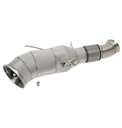 Downpipe con catalizador y pantalla térmica + filtro de partículas de gasolina (OPF) para BMW X5/X6/X7 Serie (G05, G06, G07)