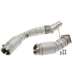 Downpipe con catalizador y pantalla térmica + filtro de partículas de gasolina (OPF) para BMW 3 Serie M3 LCI (F80), Serie 4 M4 L