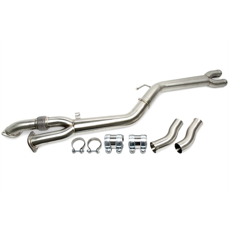guía de tubo central 3.5" con filtro de partículas de gasolina (OPF) para BMW Serie 3 M3 (G80), Serie 4 M4 (G82)